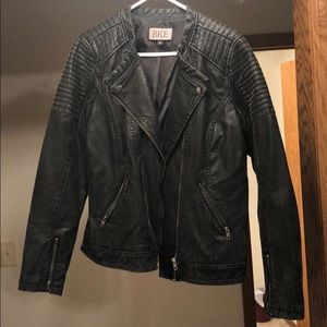 Faux Leather Jacket